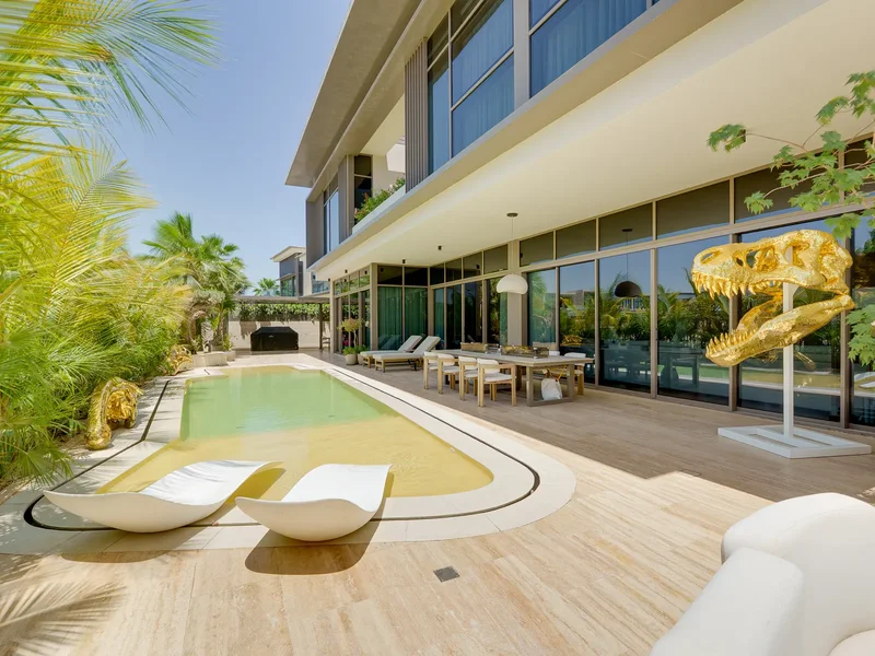 Fully Furnished 6-Bedroom Luxury Villa with Golf Course Views – Dubai Hills Estate
