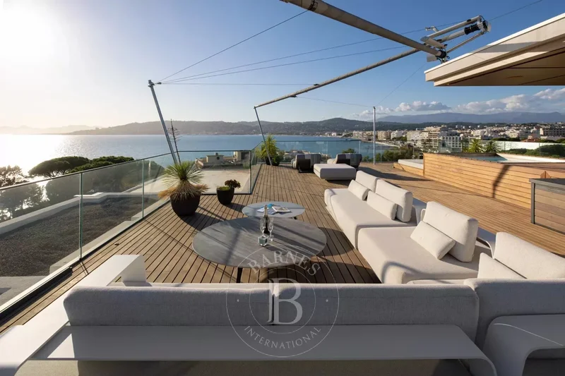 CAP D'ANTIBES - PENTHOUSE - PANORAMIC SEA VIEW - SWIMMING POOL