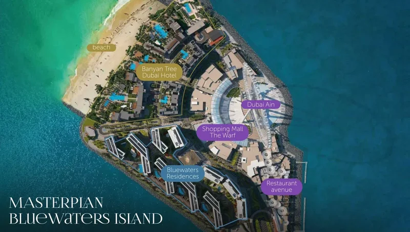Bluewaters Island - Bluewaters Island - Dubai - United Arab Emirates, Dubai, Dubai, United Arab Emirates. - Photo 27