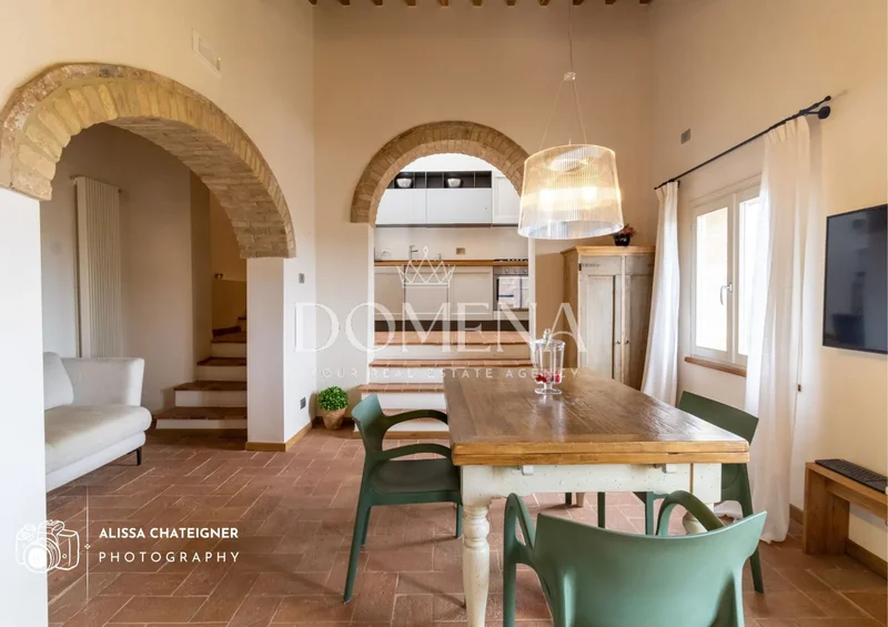New-built charming apartment || San Gimignano, Pancole