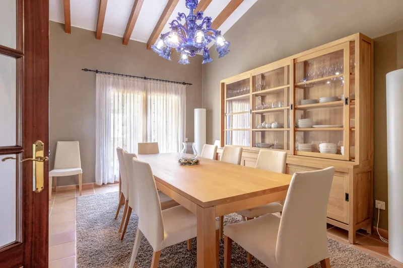 Detached House And Pool With Nice Views In An Exclusive Urbanization In Bunyola