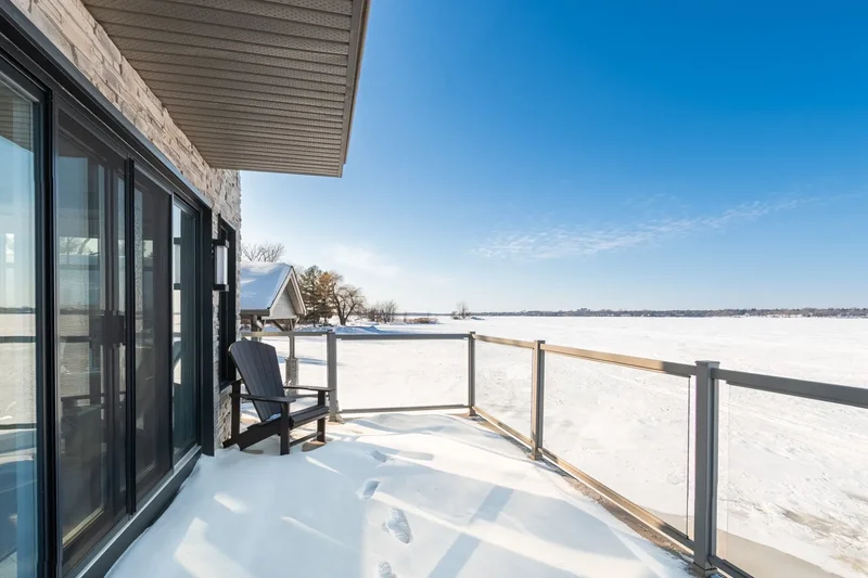 unparalleled waterfront living on a private peninsula