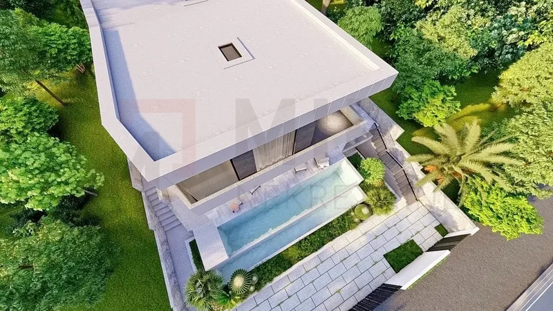 Njivice, new designer-designed and modernly built villa 50 m from the sea, SALE!