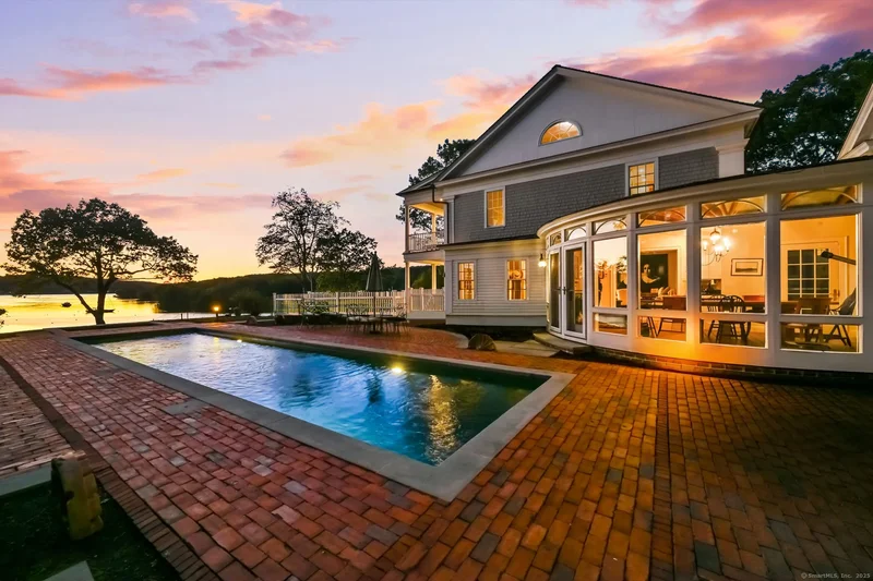 Architectural Masterpiece with Deep-Water Dock and coastal serenity
