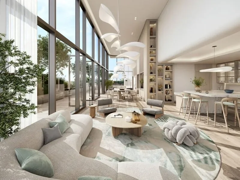 Luxury 1 Bedroom | Balcony | Community View