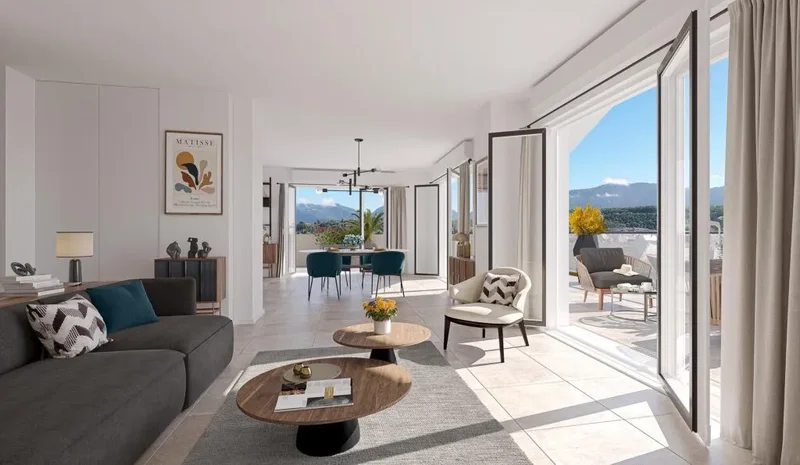 Luxury penthouse located on the famous Geneva lake