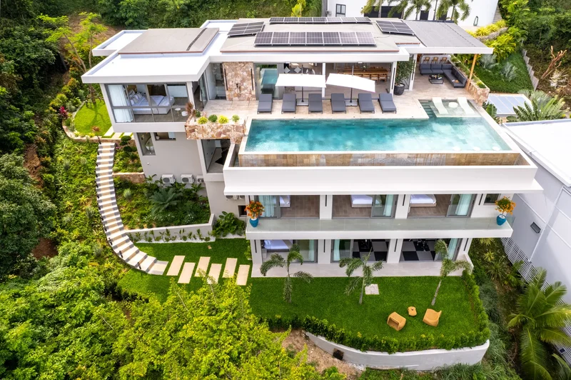 Villa Aurora Signature New Hillside Construction in Plai Laem with 270 Degree Views, Ban Plai Laem, 10 84320, Koh Samui, Surat Thani, Thailand. - Photo 34