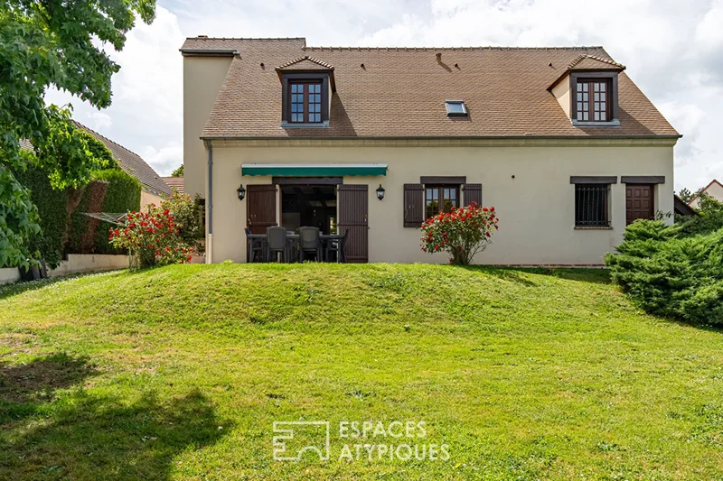 Contemporary house "Domaine le Village"