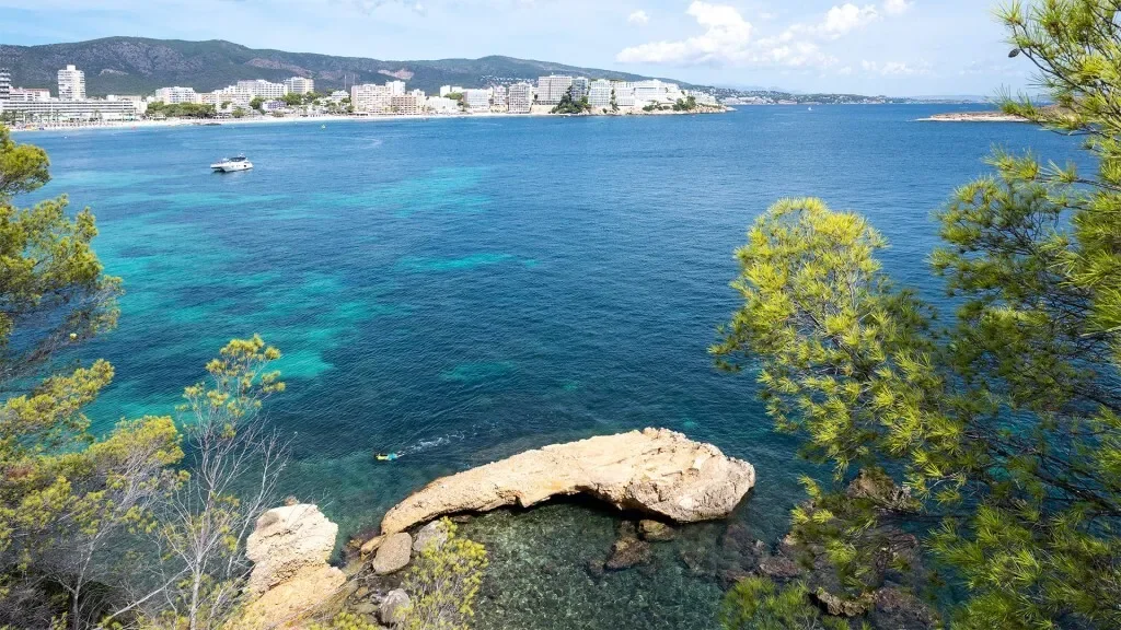Cala Vinyes, Baleares, Calvia, Balearic Islands, Spain. - Photo 13