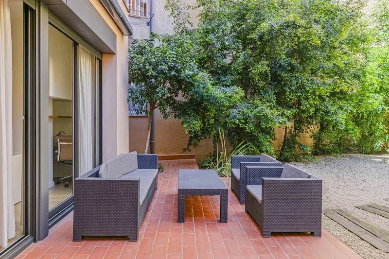New Building Finished With A Wonderful Garden Next To Sant Antoni