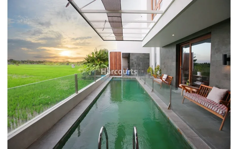 8-Bedroom Villa for Sale in Seminyak’s Tranquil Rice Field Haven