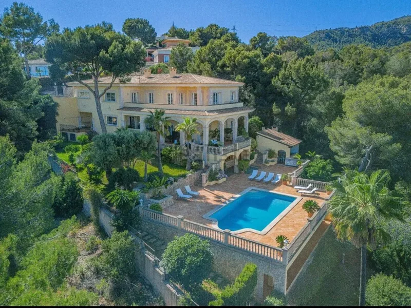 Spacious Bendinat Finca with Sea View Pool