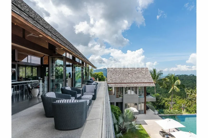 Villa Suralai Contemporary hillside estate near Fisherman’s Village, offering high rental yield and potential to buy adjoining lot., Ko Samui, 84 84320, Koh Samui, Surat Thani, Thailand. - Photo 24