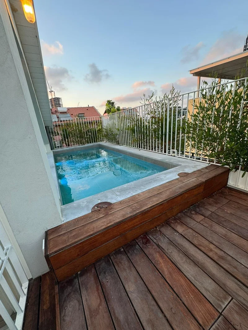 Boutique Neve Tzedek Duplex with Terraces & Timeless Charm