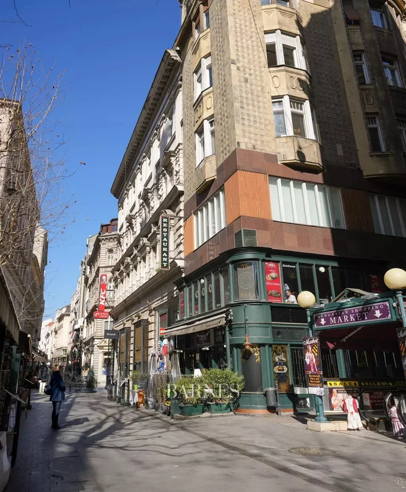 Living Room + Bedroom, Furnished Luxury Apartment For Sale In Váci Street
