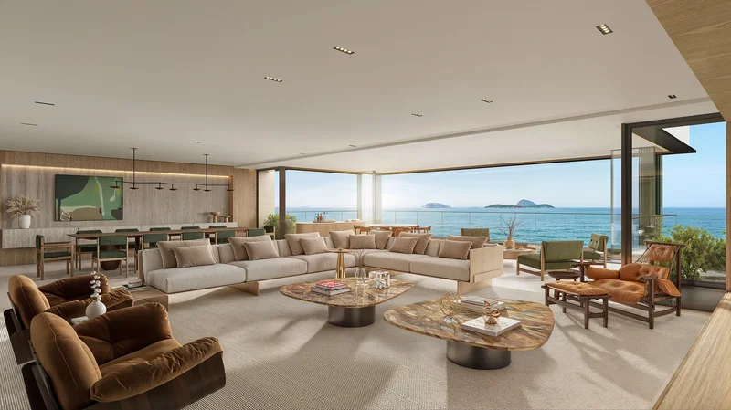 Mar Delfim Moreira – Frontline Luxury Apartment on Rio’s Most Prestigious Seafront
