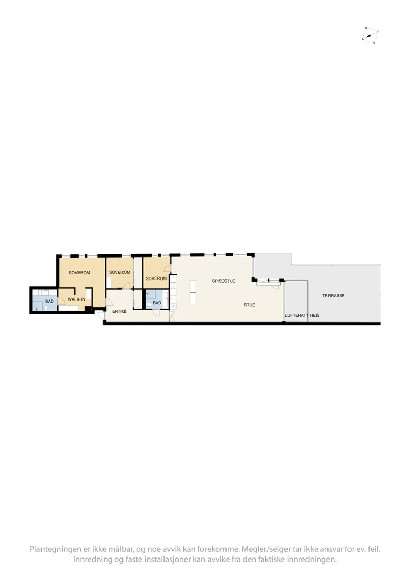Stylish 3-Bedroom Apartment in the Heart of Oslo with Private 48 m² Rooftop Terrace – Sea Views