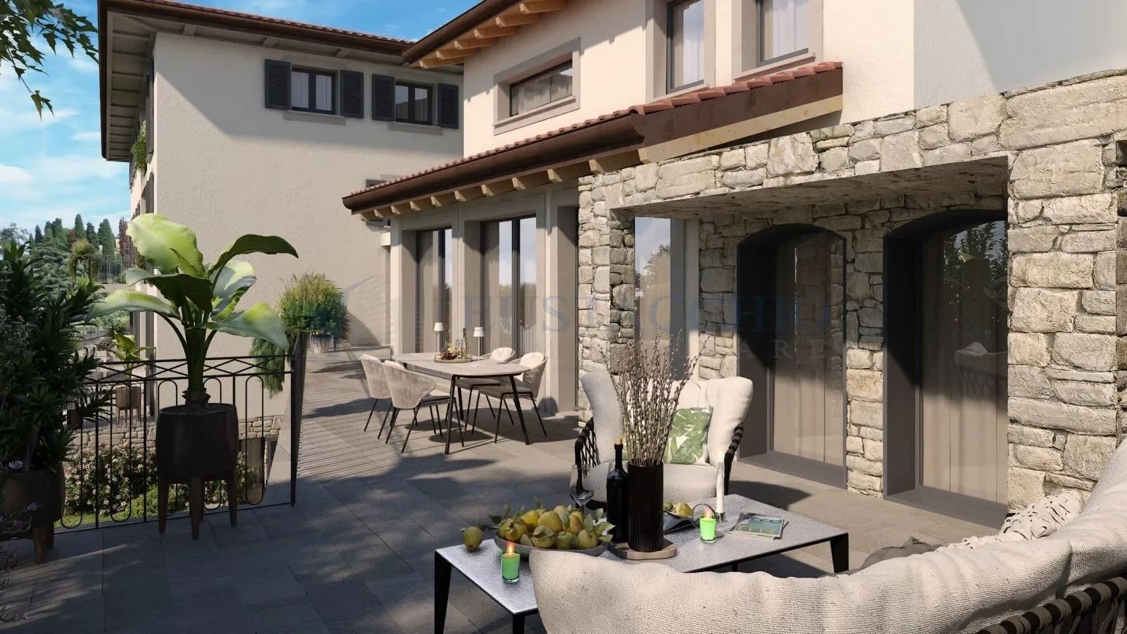 New construction for sale three-room apartment site Bergamo - €999,000