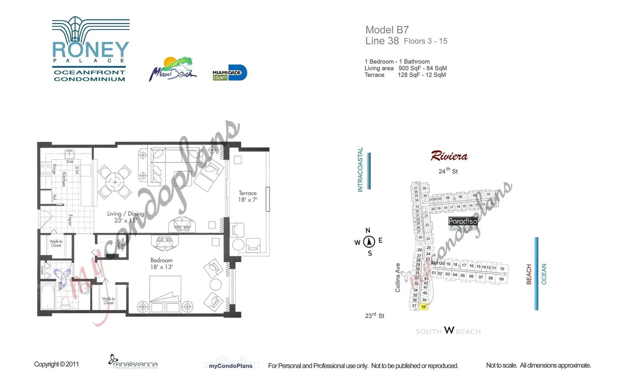 2301 Collins Ave 838, Miami Beach, Florida, United States. - Photo 26