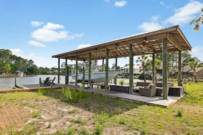 Waterfront Homesite Overlooking Serene Buck Bayou With Boat Slip