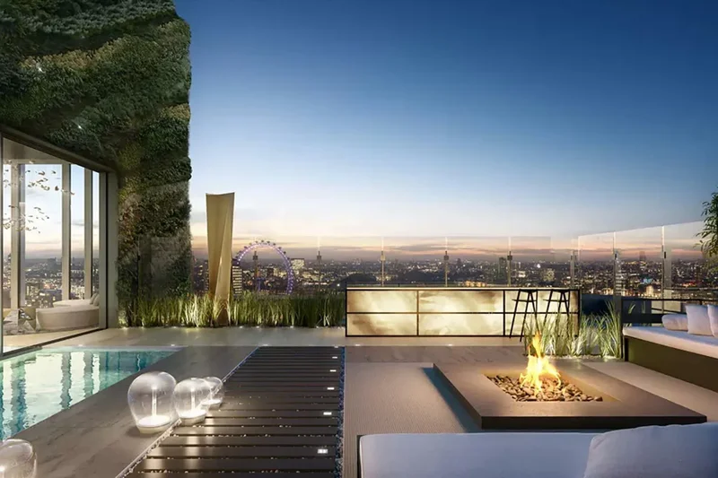 Central London Penthouse For Sale In South Bank, Near Waterloo