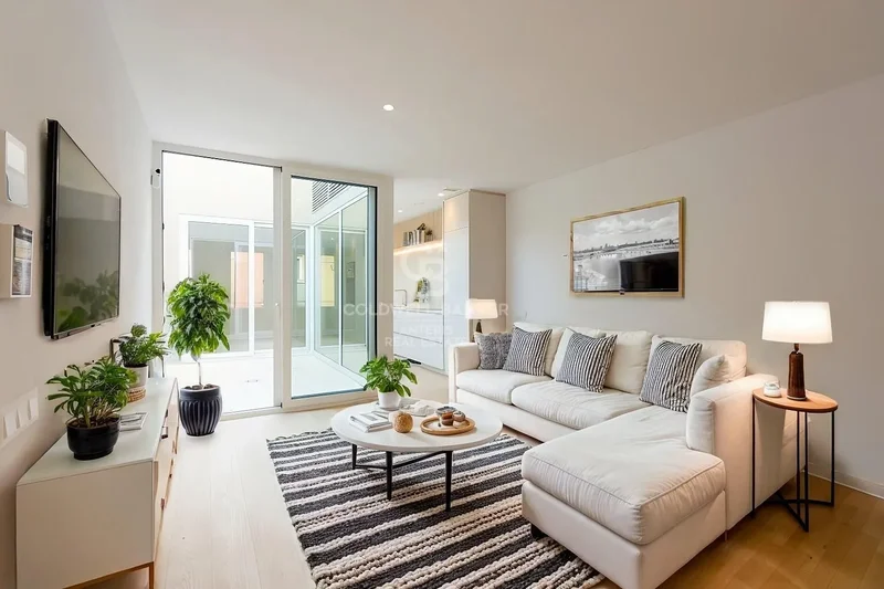 Luminous Penthouse Duplex With Terrace In Central Location