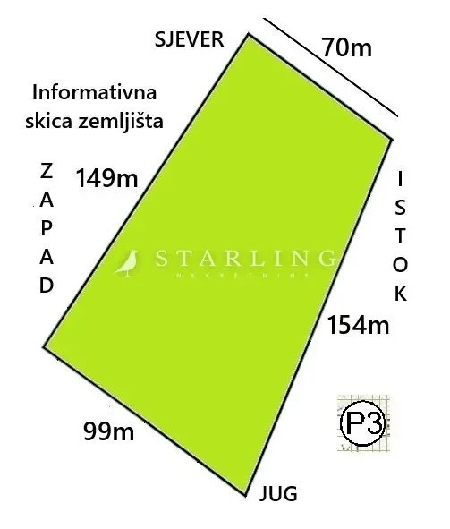 Land Šašinovec, Sesvete, 12.452m2