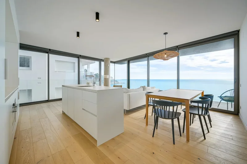 Newly built seafront apartments in Lloret de Mar, Costa Brava