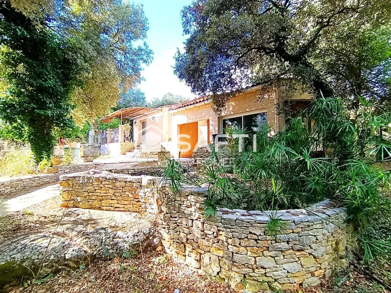 Charmante maison T4 à Boisseron  95 m² habitables sur 1 105 m² de terrain arboré