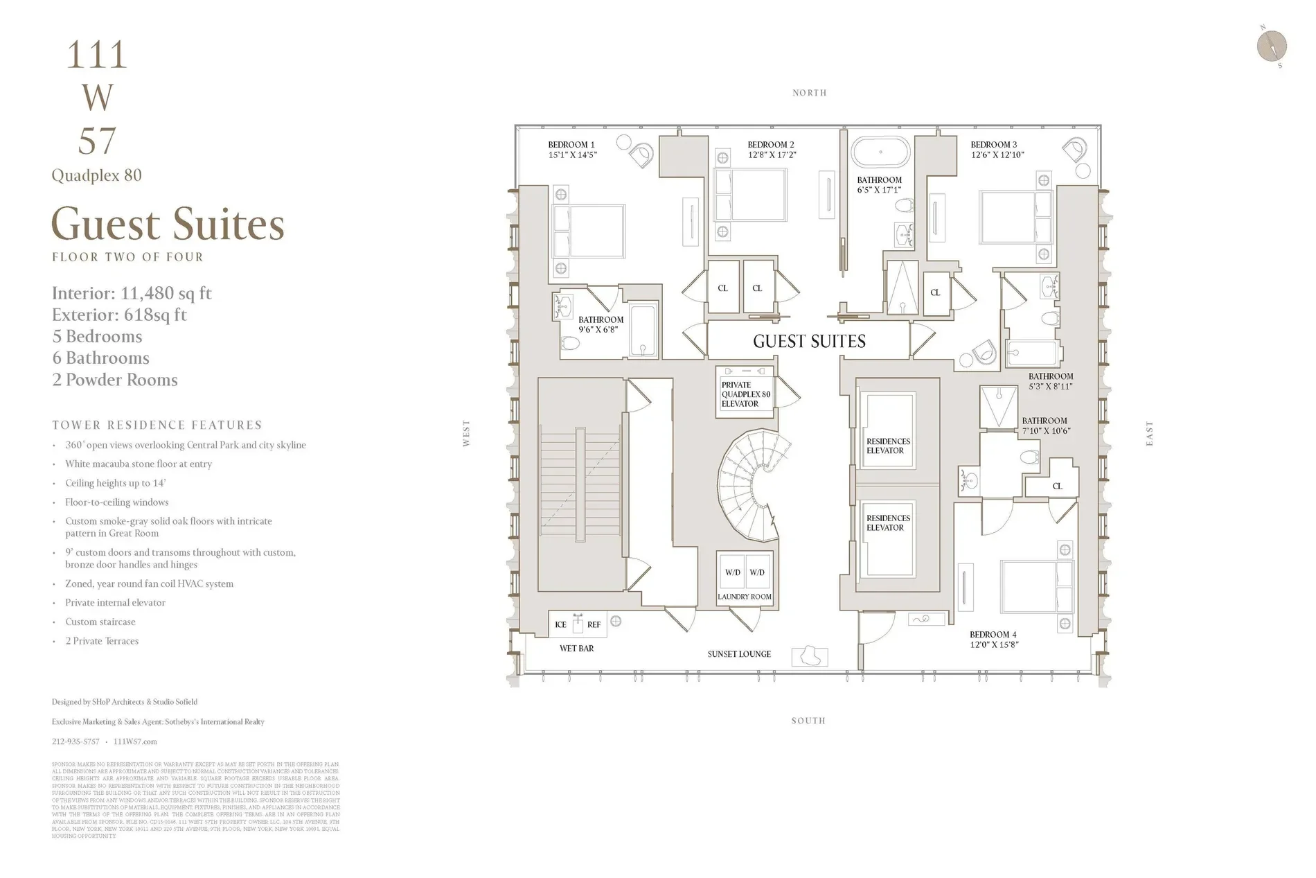 111 West 57th Street QUADPLEX 80, New York, NY 10019, New York, New York, United States. - Photo 23