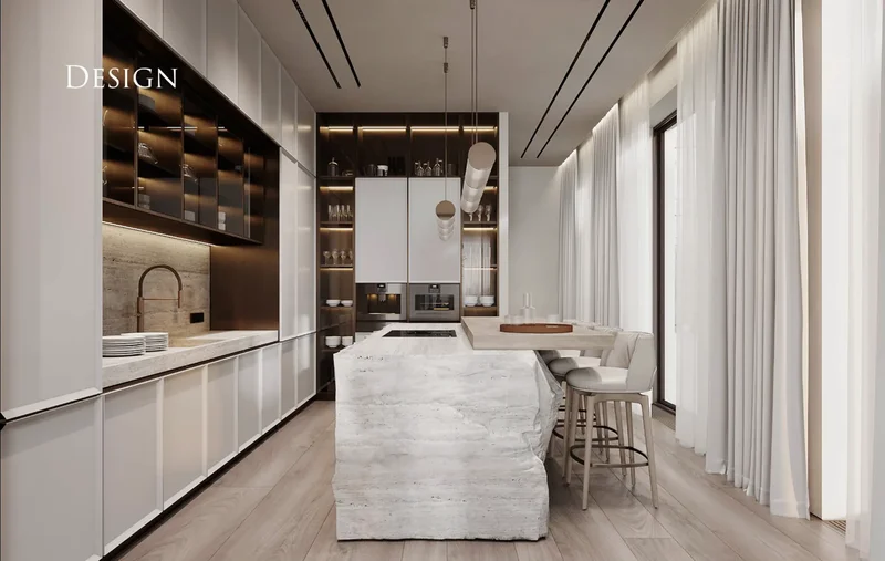 Une demeure d'exception de 1000m2 à construire à EZE vue mer