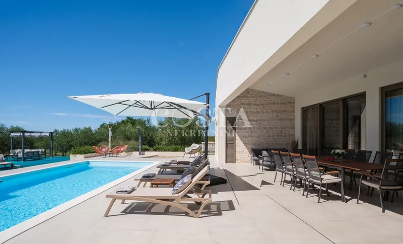 Zadar, Smoković Luxury Villa With A Swimming Pool In An Isolated Location