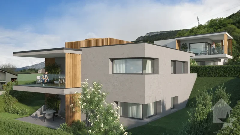 Villa d'architecte 5.5 pièces à construire sur les hauts de Conthey