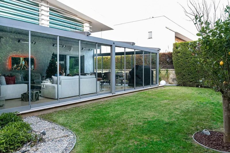 Private made villa with a kitchen designed by Ferrari