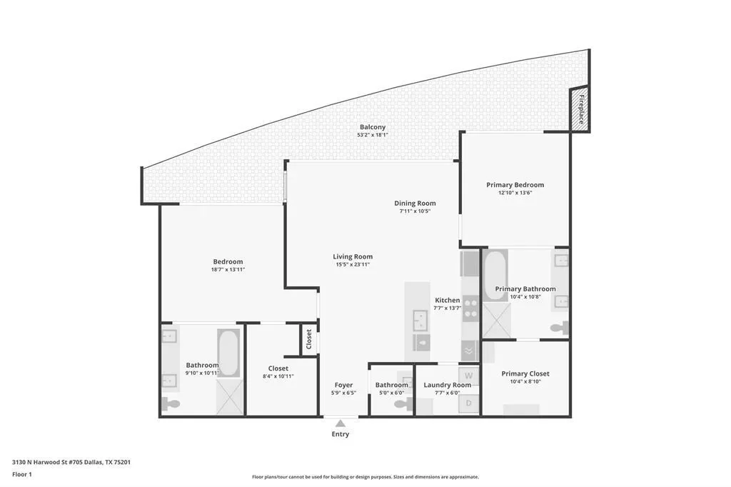 3130 N Harwood Street 705, Dallas, Texas, United States. - Photo 29
