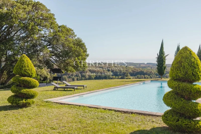 Cocumont - Magnificent 18th century chateau - 700m² on 11 hectares, swimming pool with view