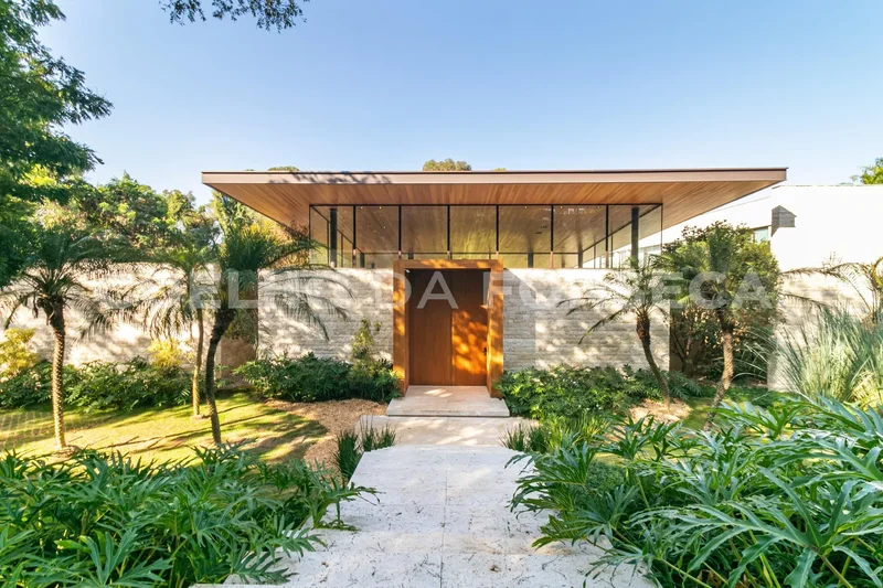 Exuberant residence in a gated community