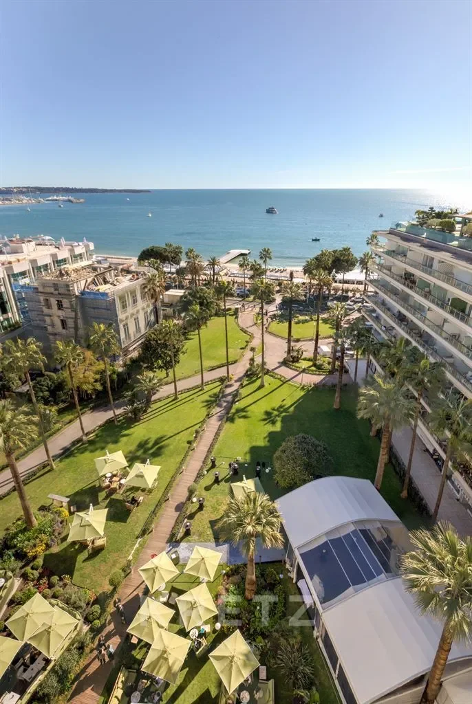 Top floor Croisette center apartment