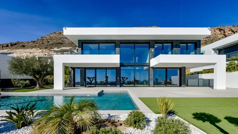 Luxury 7-Bedroom Villa with Sea Views in Spain