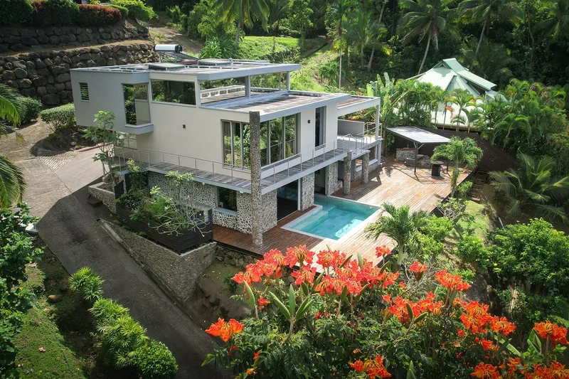 Moorea Teavaro Prestigious Villa Between Sky And Lagoon