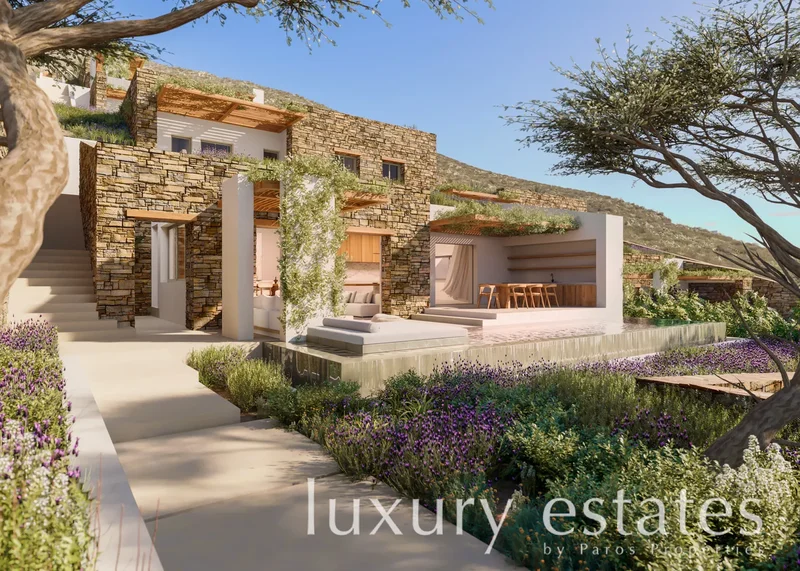 Luxury Sea-View Villa Under Construction | Agios Georgios, Antiparos