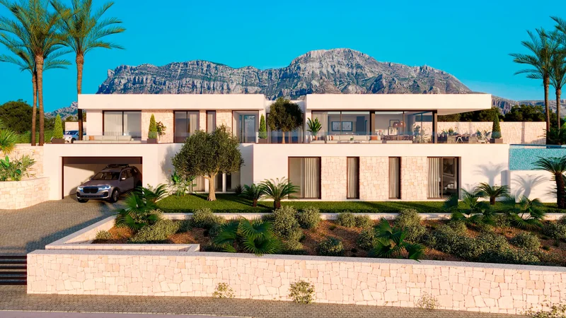 Villa San Juan: Modern Design with Panoramic Views of the Sea and Mountains