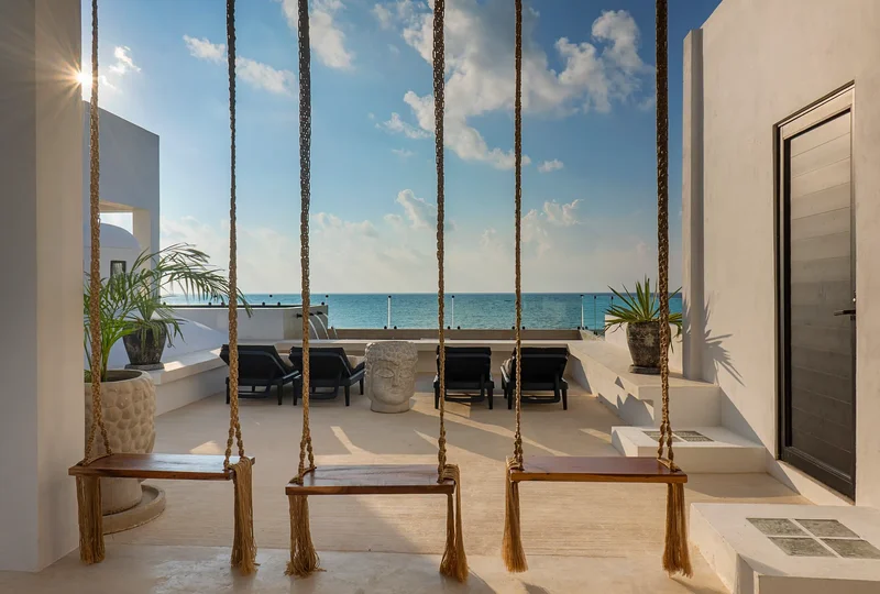 Oceanfront Villa in Tankah Bay, Tulum with 5 Bedrooms, Endless Outdoor Spaces, and Private Beach