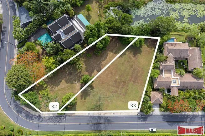 Laguna Homes - 3,223.60 sqm Land Plot for Sale with Golf Course and Lake View
