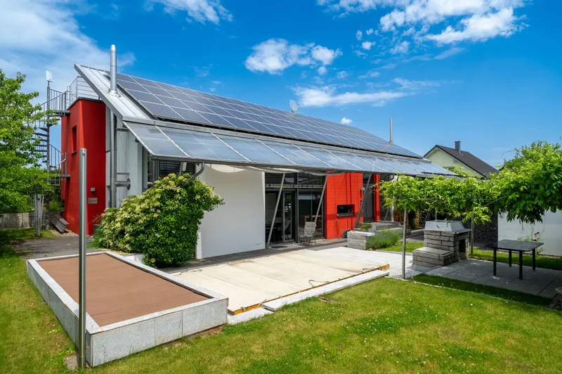 Modern house with granny flat
