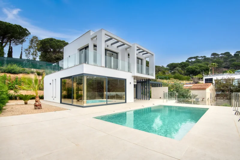 Modern House With Sea Views In Lloret Del Mar.