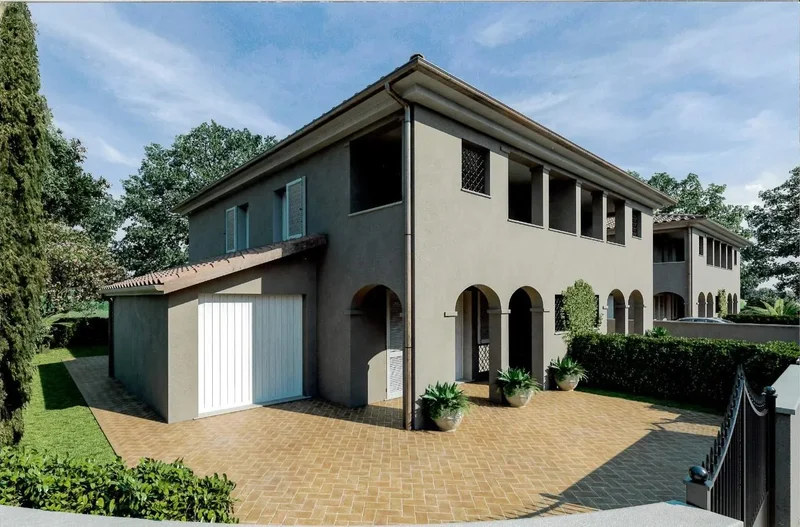 Villetta bifamiliare in vendita a Pontedera(PI) in Nuovo/in costruzione composto da 6vani
