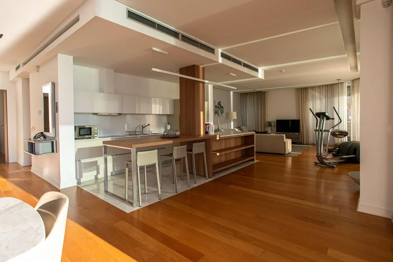 Luxurious penthouse of 508 square meters in Dukley Gardens in Budva.