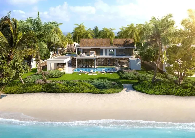 Waterfront villa with 5-star services for sale | One & Only Le Saint Géran