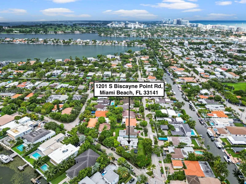 1201 S Biscayne Point Rd, Miami Beach, Florida, United States. - Photo 33